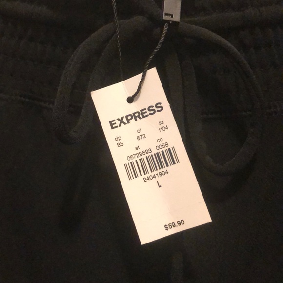 Black drawstring pants - Picture 2 of 3